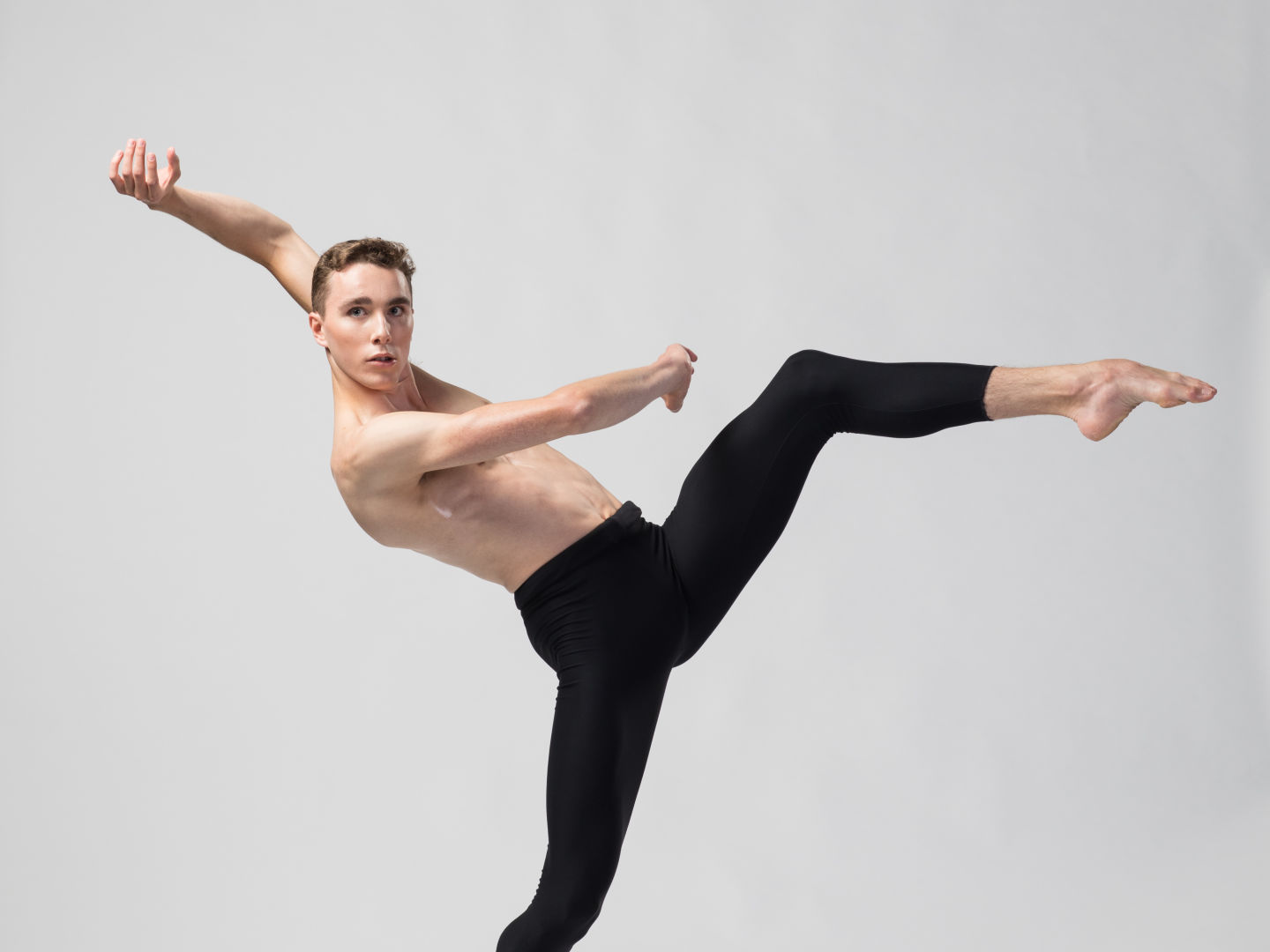 Handsome Young Male Dancer Studio Stock Photo by ©smmartynenko 322133148